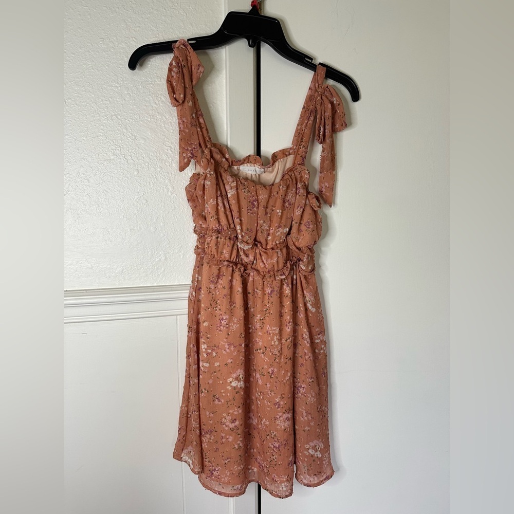 Lush  Floral Sleeveless Dress size M